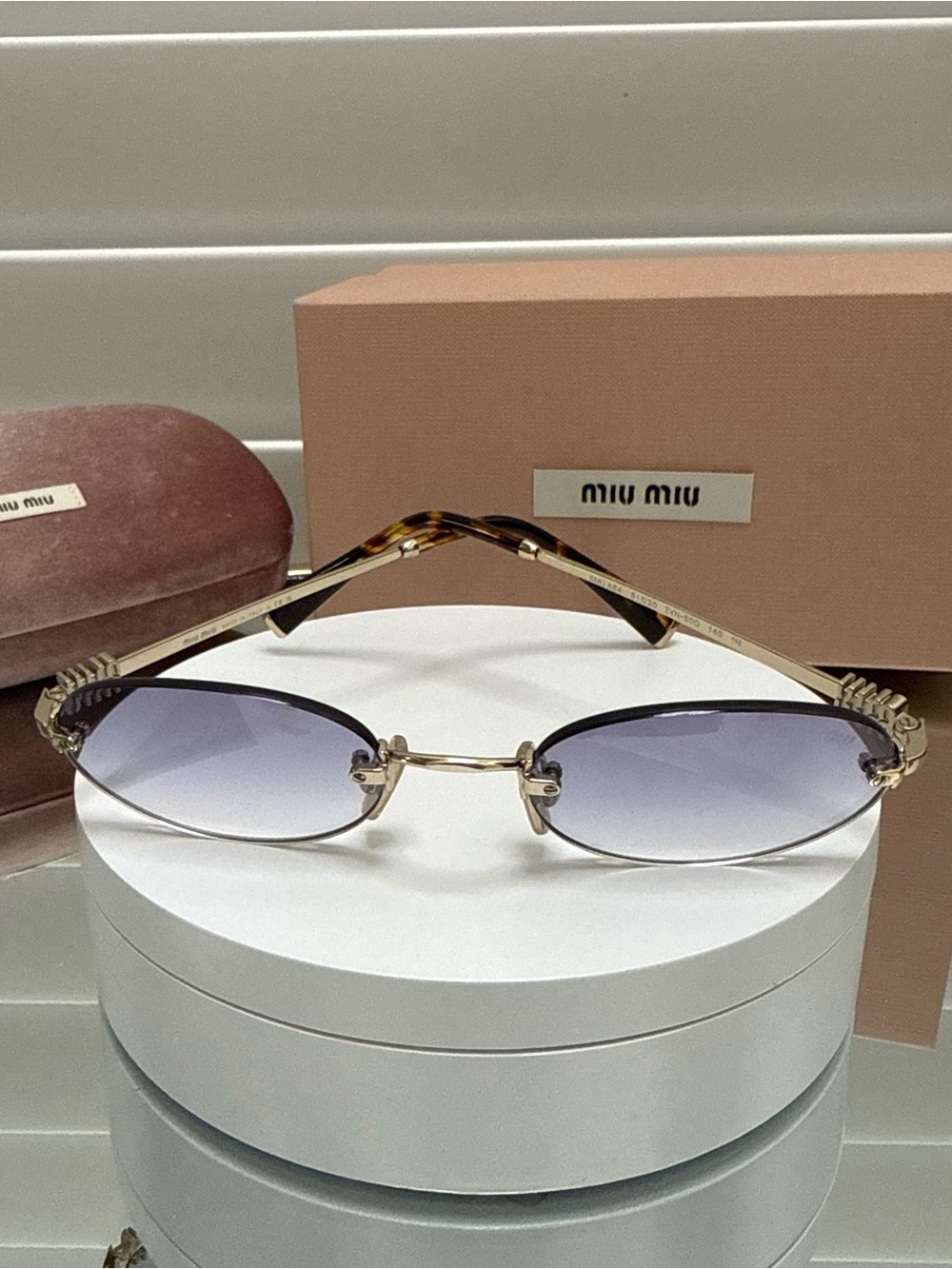 Miu Miu Logo Sunglasses